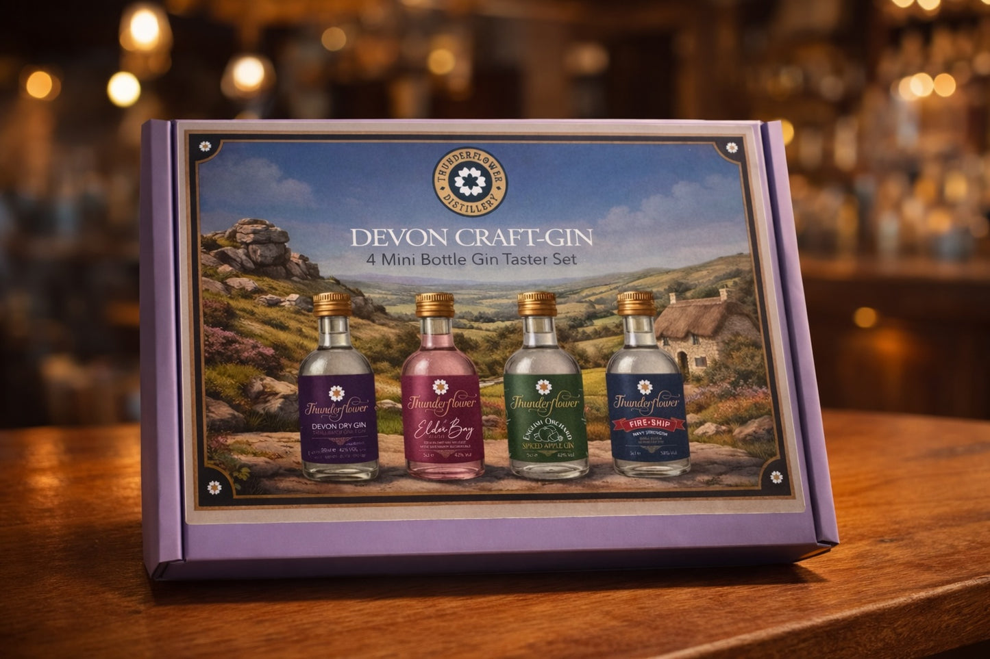 4 Gin Mini Gift Pack